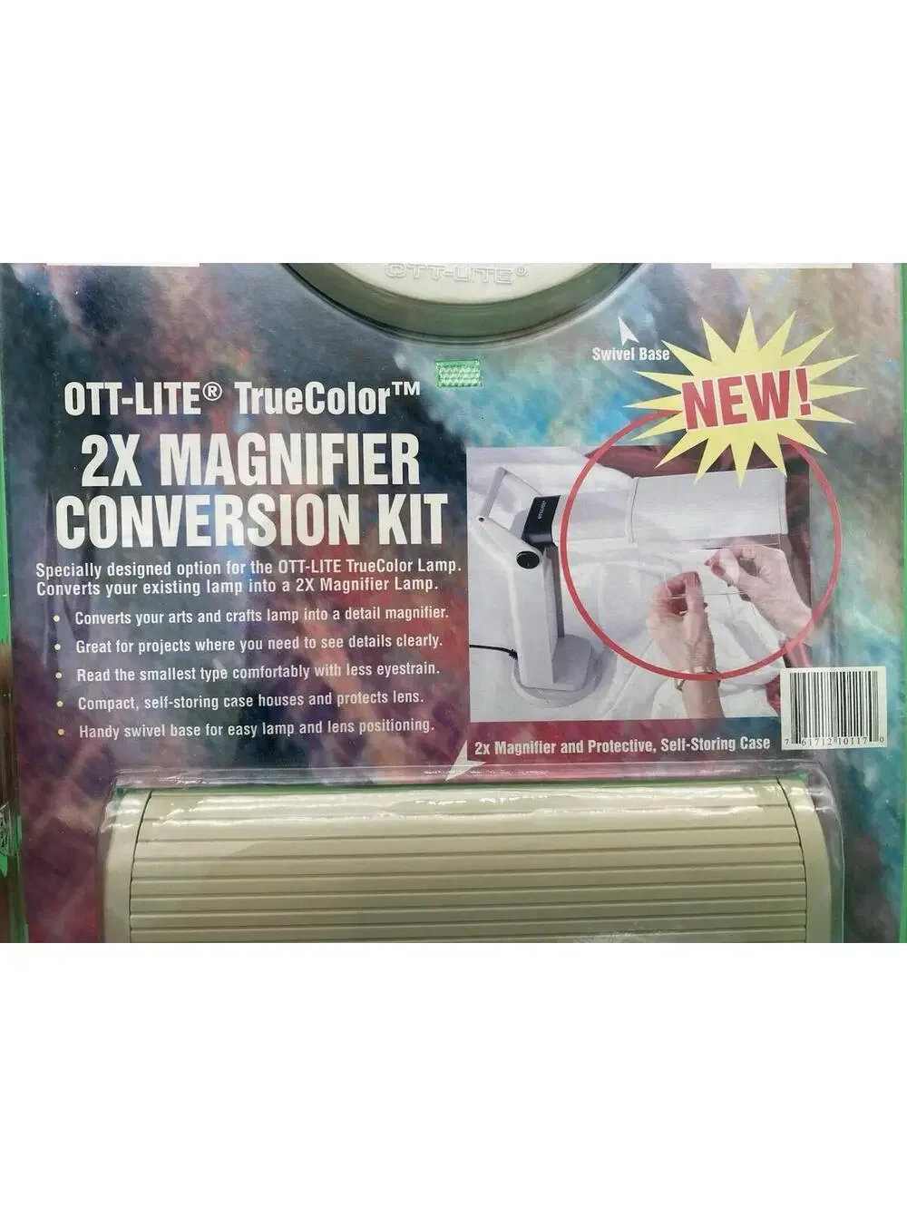 Ott-Lite TrueColor 2X Magnifier Conversion Kit Model #A13550 - Sealed - VTG 1998